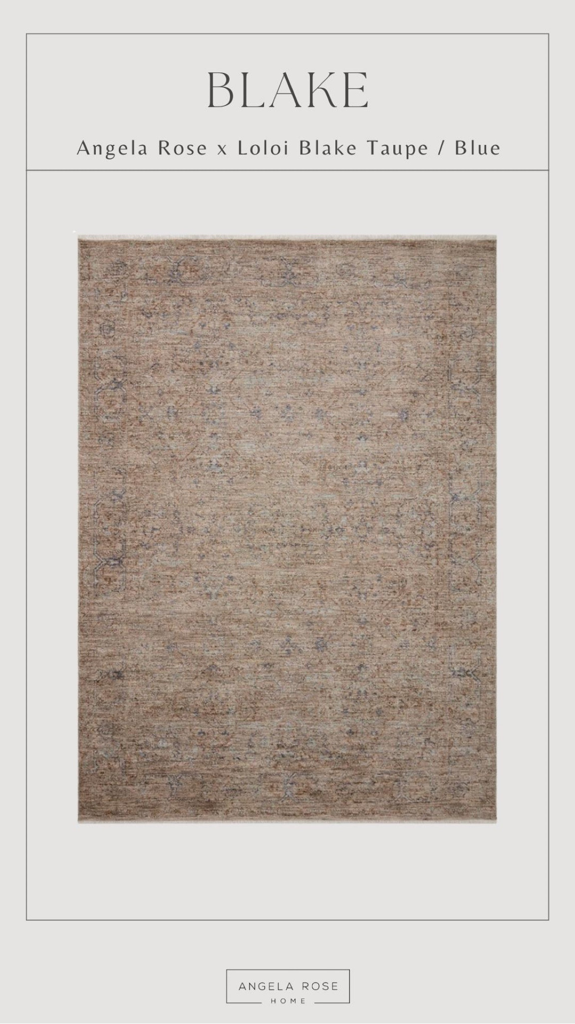 Blake’s rug 

Home decor | Area rug | Angela Rose x Loloi

#LTKhome #LTKfamily #LTKstyletip