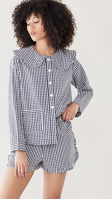 Gina Gingham Pajama Set | Shopbop