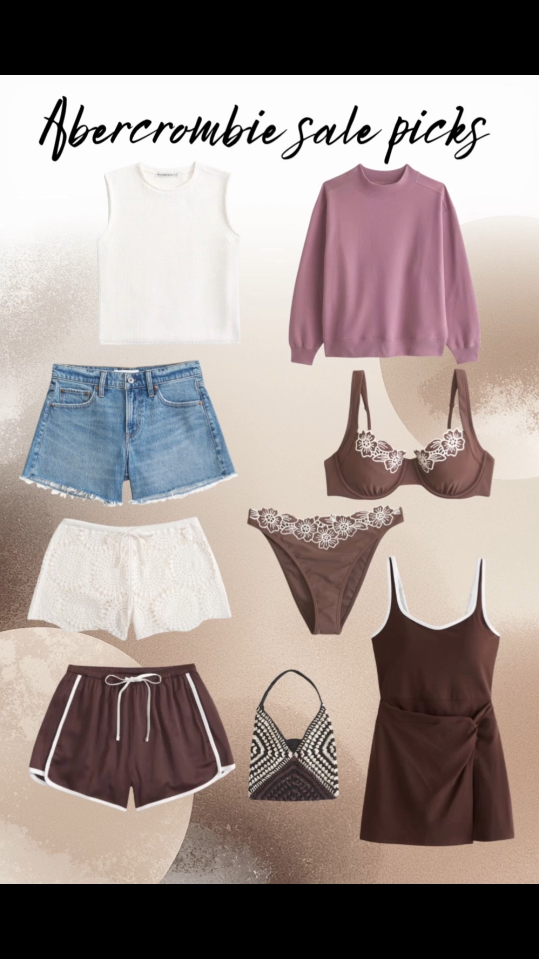 What I want from the @abercrombie sale. Use code AFLTK for 25% off. 

Denim, spring clothes, bathing suits, simple style 

#LTKSeasonal #LTKOver40 #LTKSpringSale