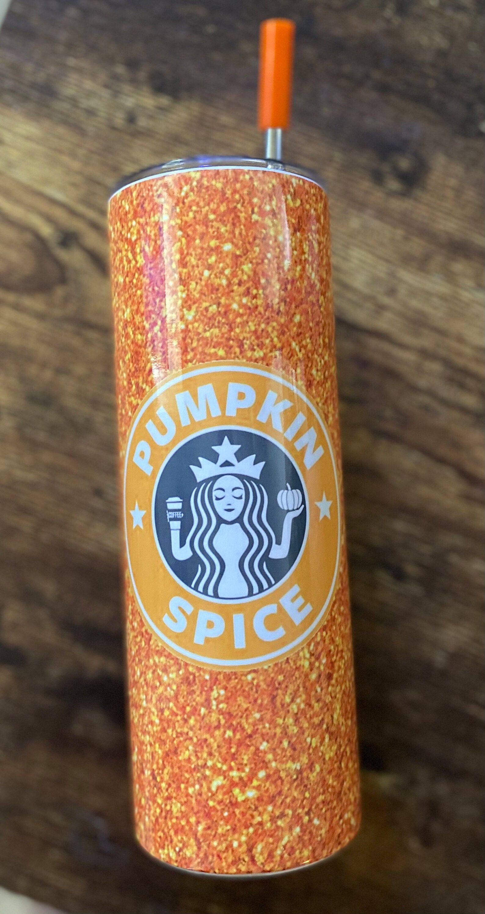 Pumpkin Spice Starbucks Tumbler | Etsy (US)