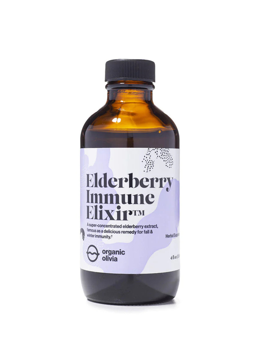 Elderberry Immune Elixir – Natural Support | Organic Olivia | Organic Olivia