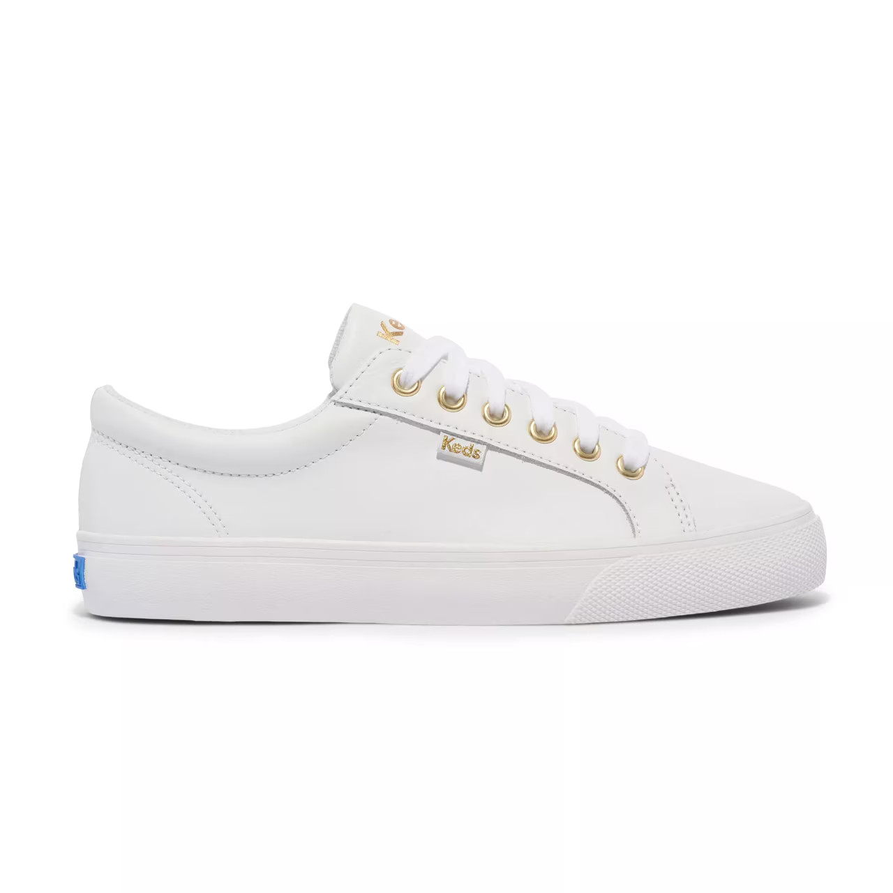Keds Women's White Jump Kick Leather Lace Up | KEDS | Keds US