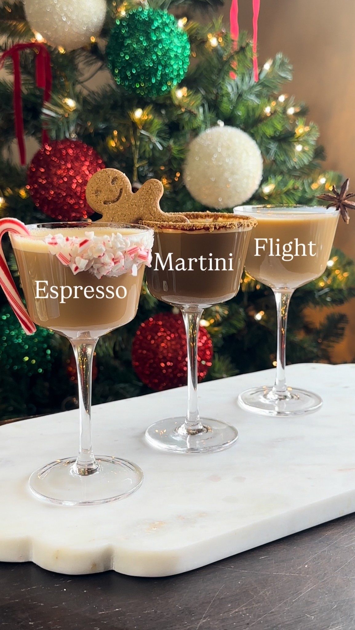 Espresso Martini Flight

Follow me on Instagram and TikTok @drinkswithdanica for this recipe and more. Full recipe is also on www.drinkswithdanica.com 