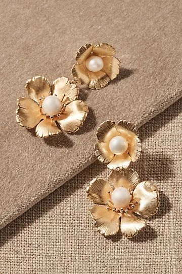 The Pink Reef Rosabelle Earrings | Anthropologie (US)