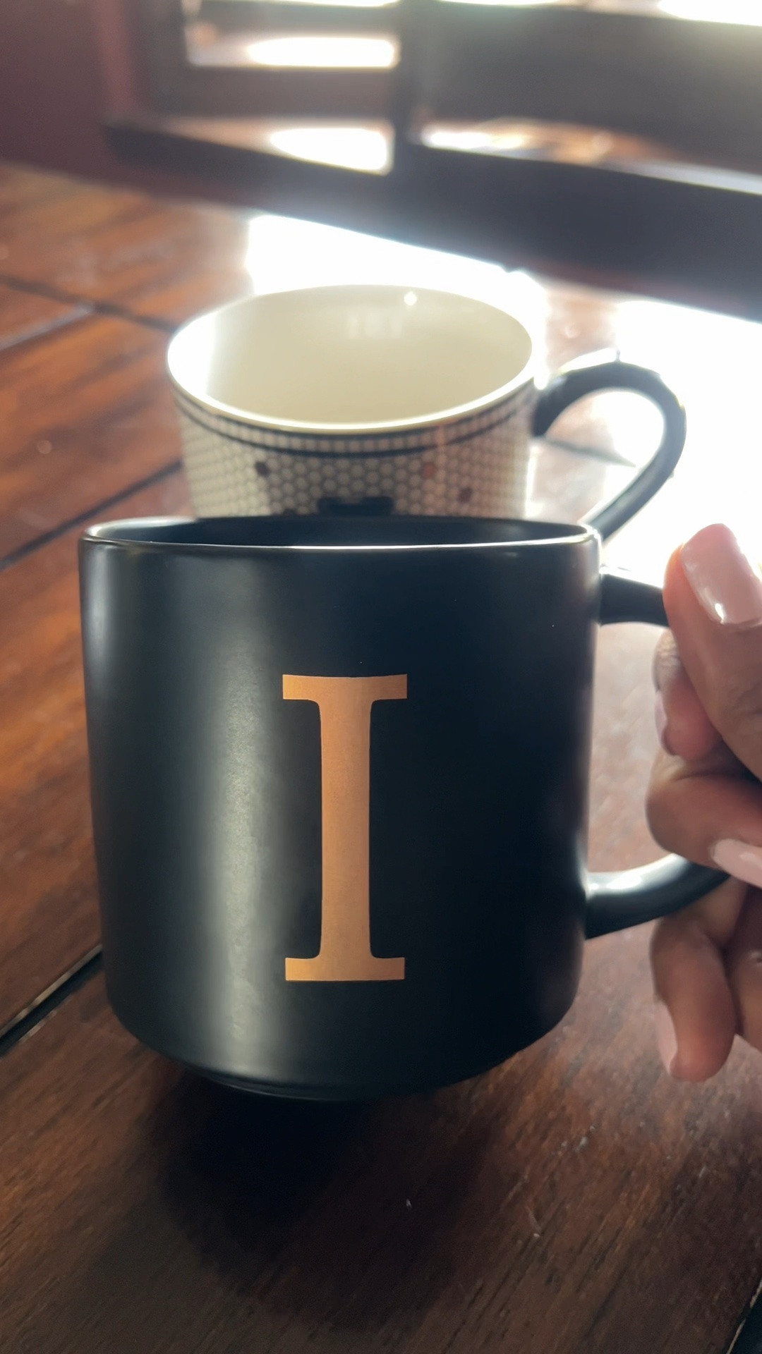 Super excited to find a mug for my tea with my initial on it that actually looks like the letter I (see how it shows up on here) imagine living your whole life and your letter gets the least amount of love in the alphabet.

#LTKHome