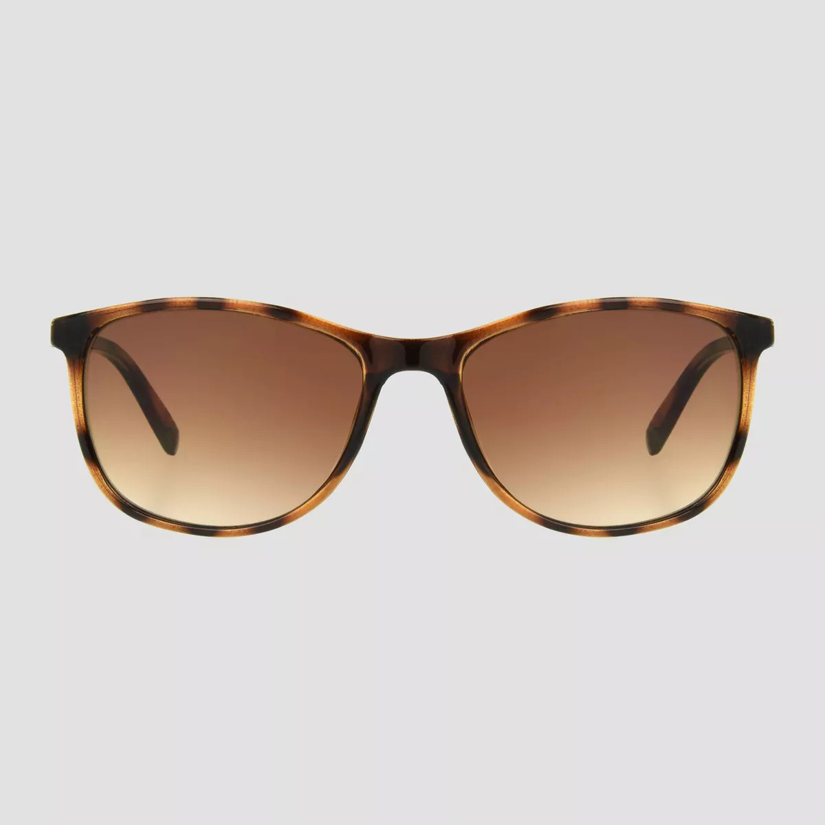 Women's Tortoise Shell Print Surf Shade Sunglasses - Universal Thread™ Brown | Target
