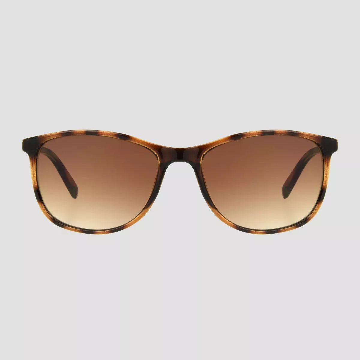 Women's Tortoise Shell Print Surf Shade Sunglasses - Universal Thread™ Brown | Target