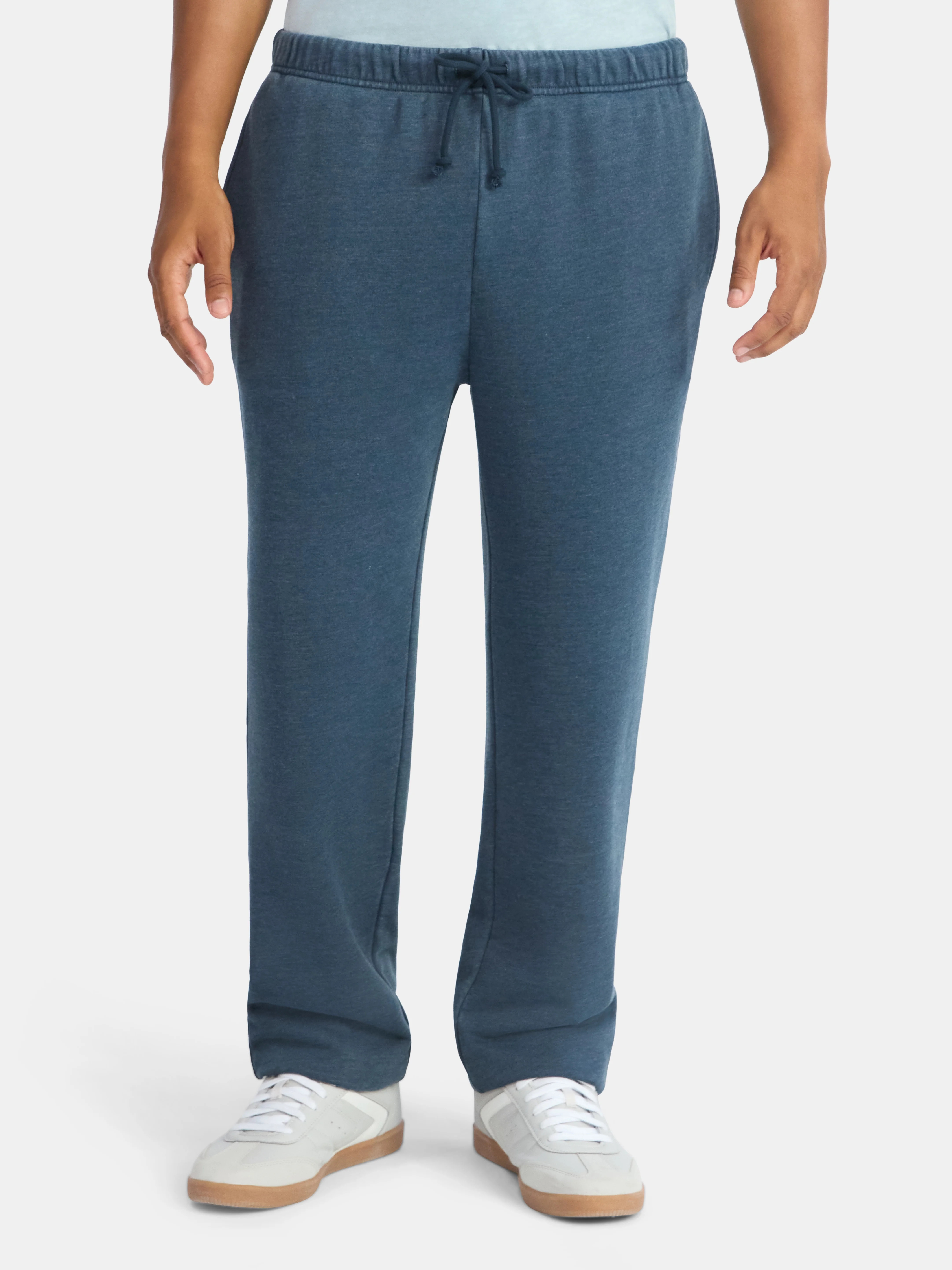 No Boundaries All Gender Soft Fleece Jogger Pants, 30" Inseam, Men's and Big Men's | Walmart (US)