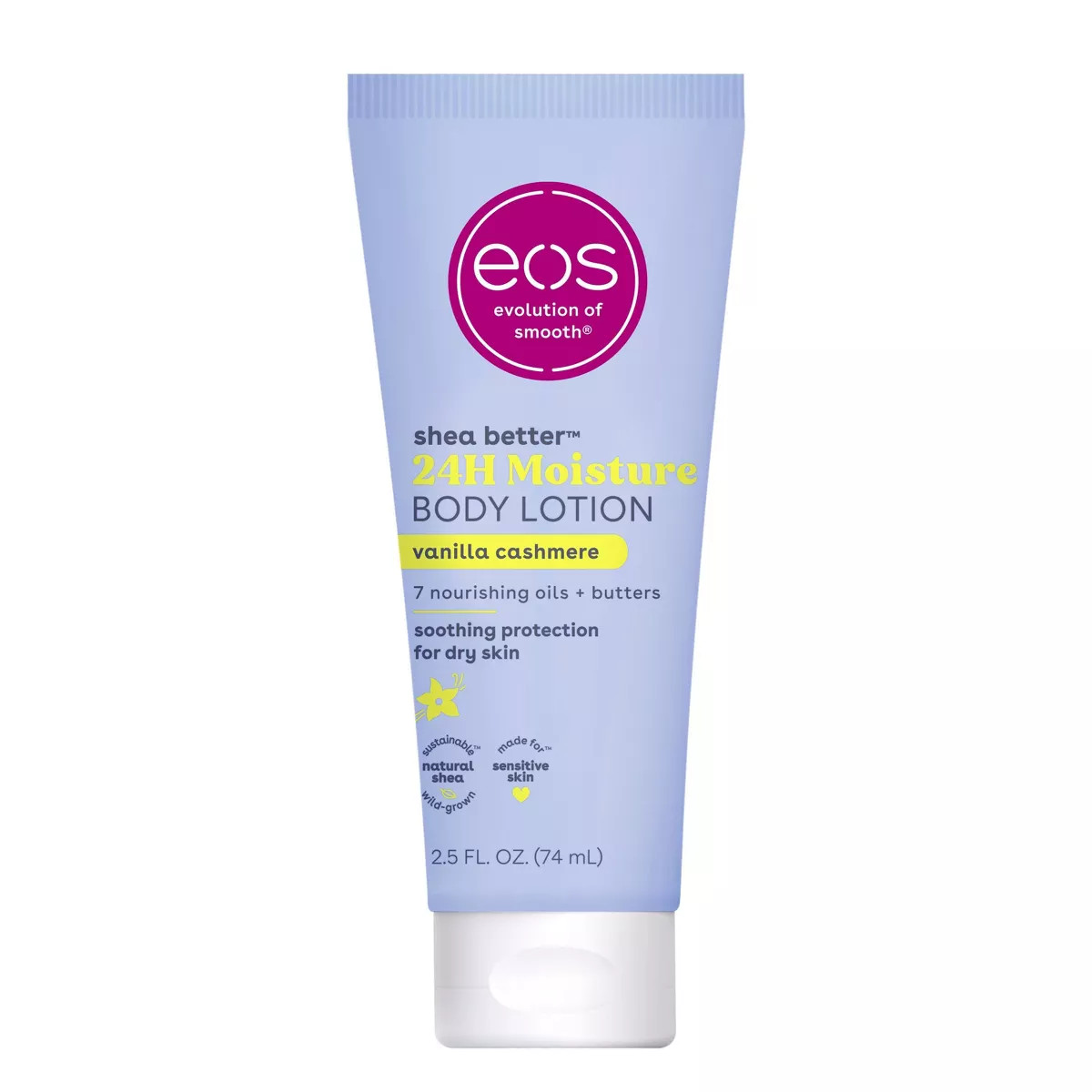 eos Shea Better Body Lotion - Vanilla Cashmere - 2.5 fl oz | Target