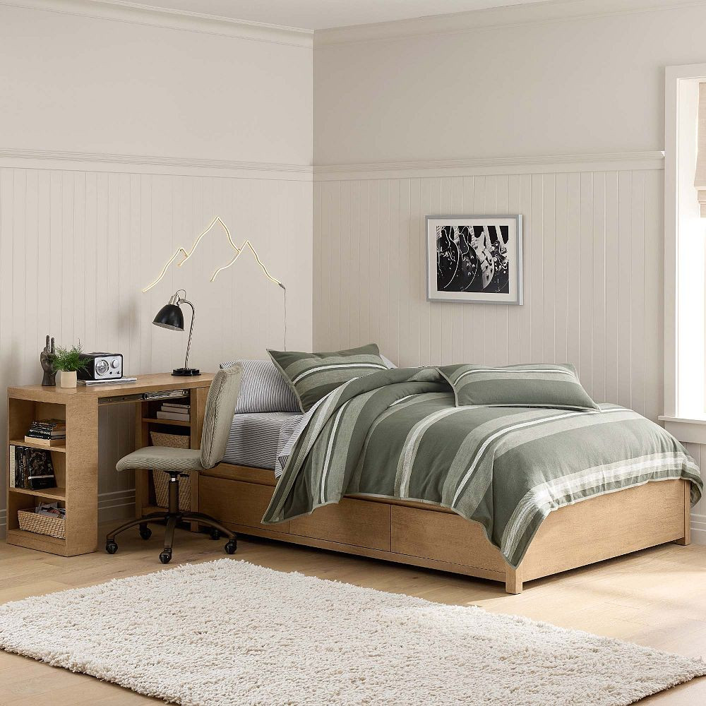 Costa Full Corner Study Storage Bed | Pottery Barn Teen