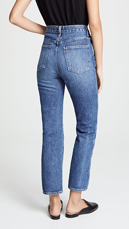 Pinch Waist High Rise Kick Jeans | Shopbop