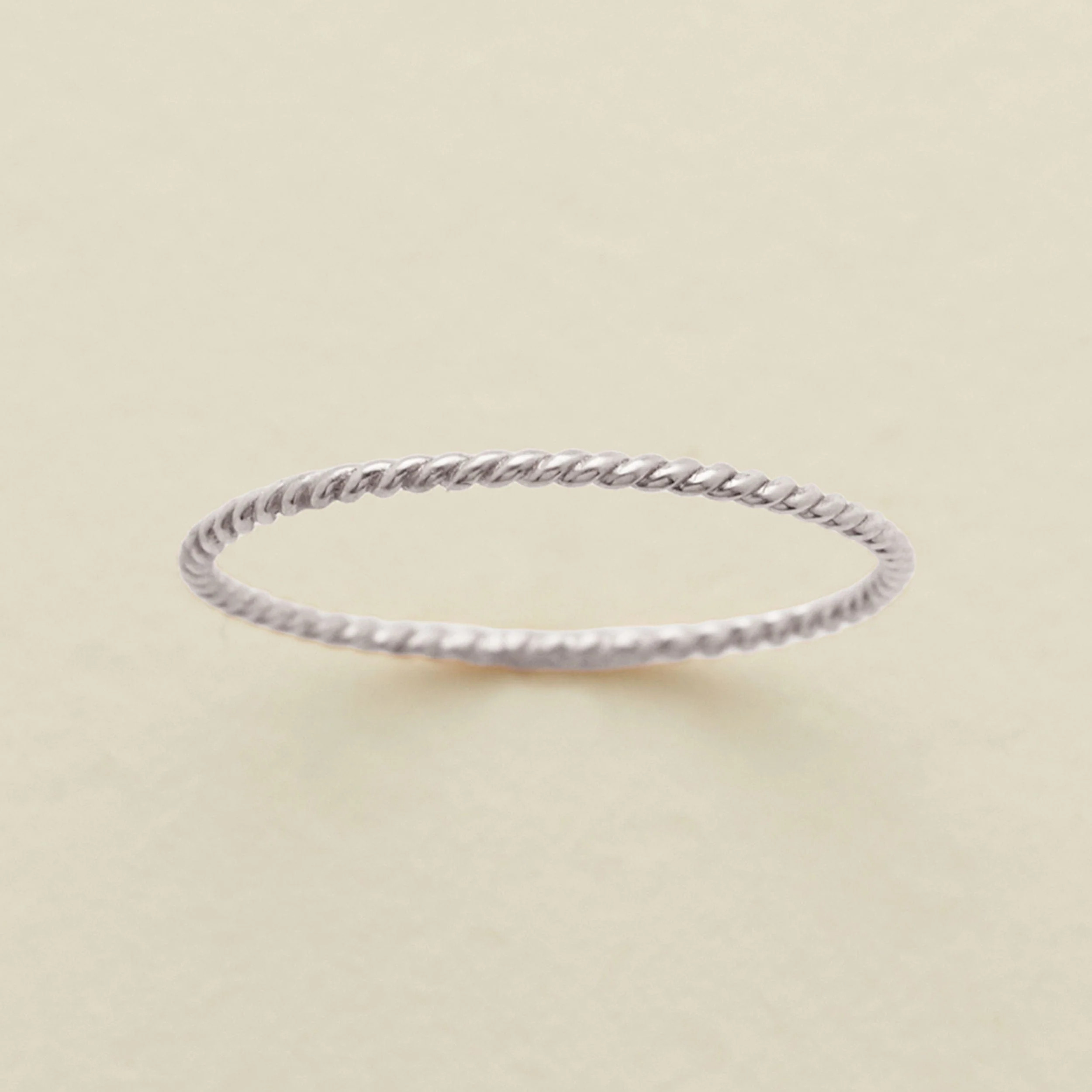 Made By Mary Braided Stacking Ring | Dainty, Beautiful, Handmade | Made By Mary | Made By Mary