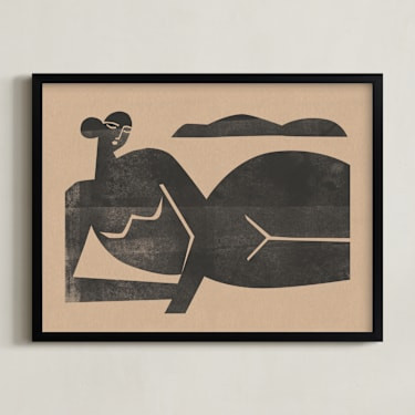 Woodblock Nude | Minted