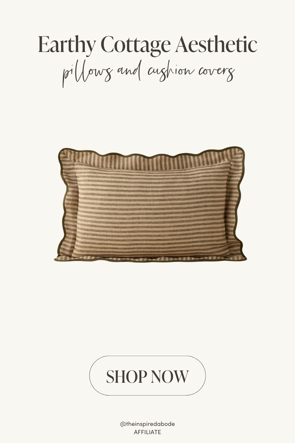 The perfect neutral throw pillow – textured, timeless, and easy to layer across seasons for an earthy cottage look! 

 #LTKSeasonal #LTKHome