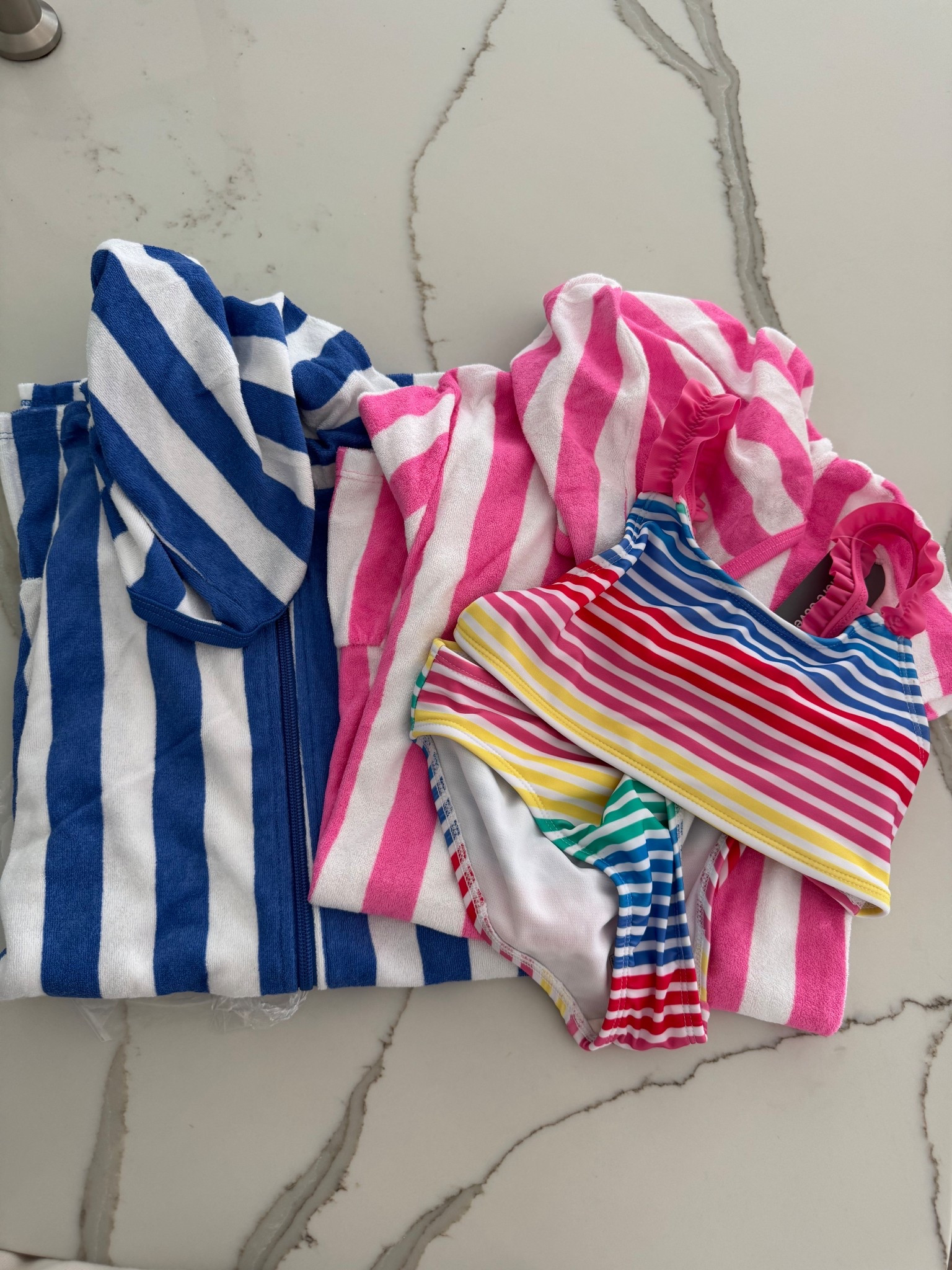 Adorable girls swim coverup and swimsuit for under $15! 

#walmart #girls
#swim
#coverup 
#spring
#springbreak
