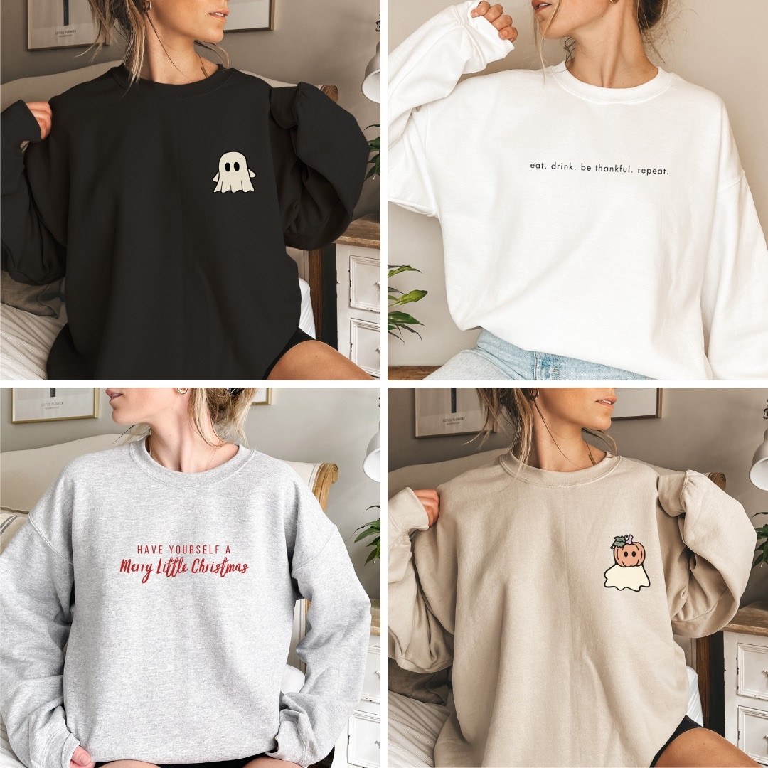 holiday sweatshirts, halloween, thanksgiving, christmas, holiday gift ideas, gifts for her, cozy girl gifts

#LTKHoliday #LTKFindsUnder50 #LTKGiftGuide