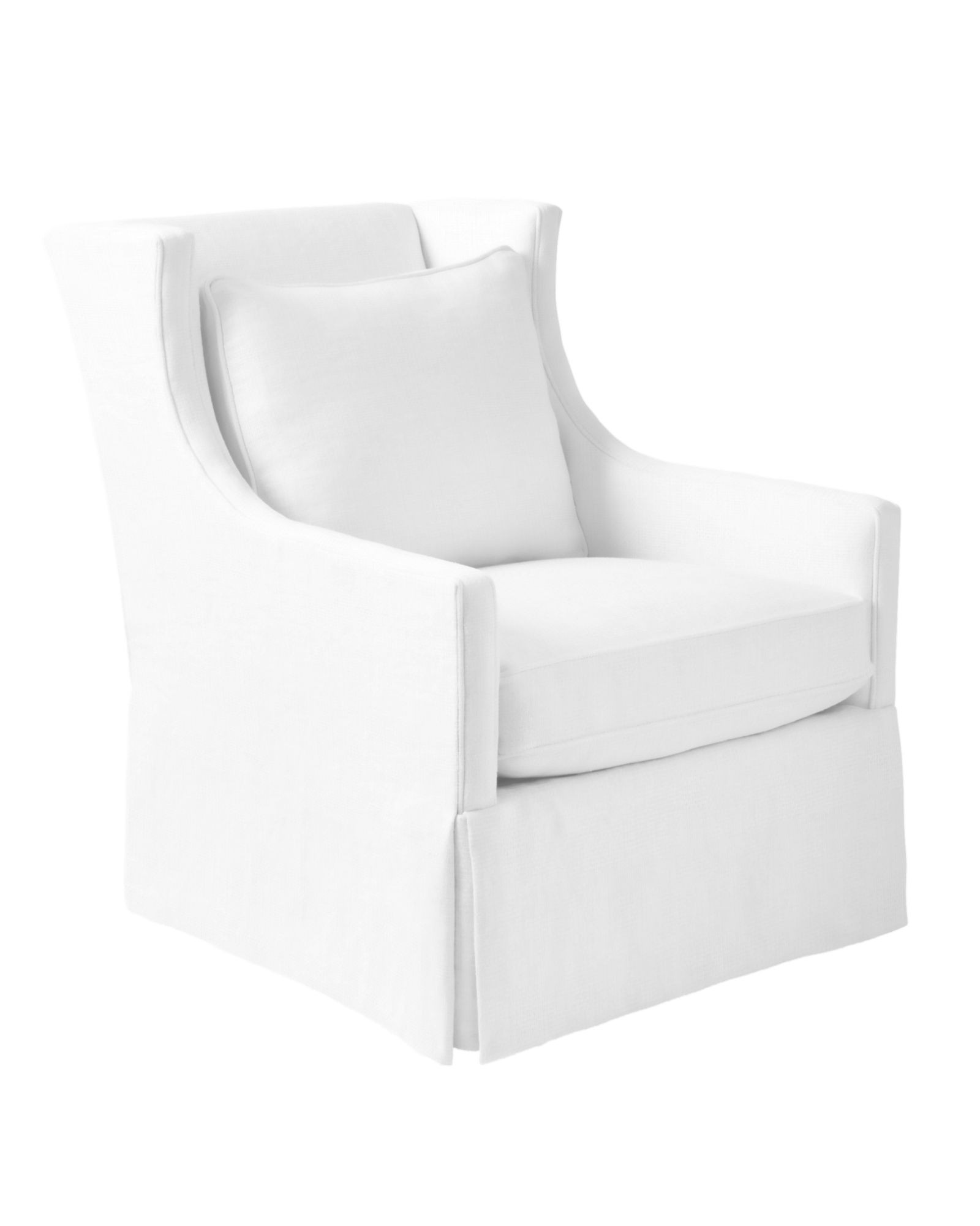 Barnes Swivel Chair | Serena and Lily