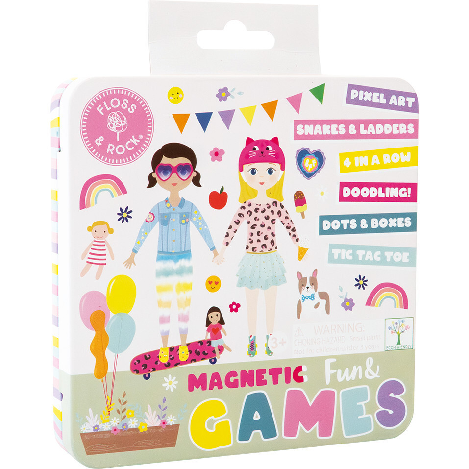 Magnetic Fun & Games Tin - Best Friends | Maisonette