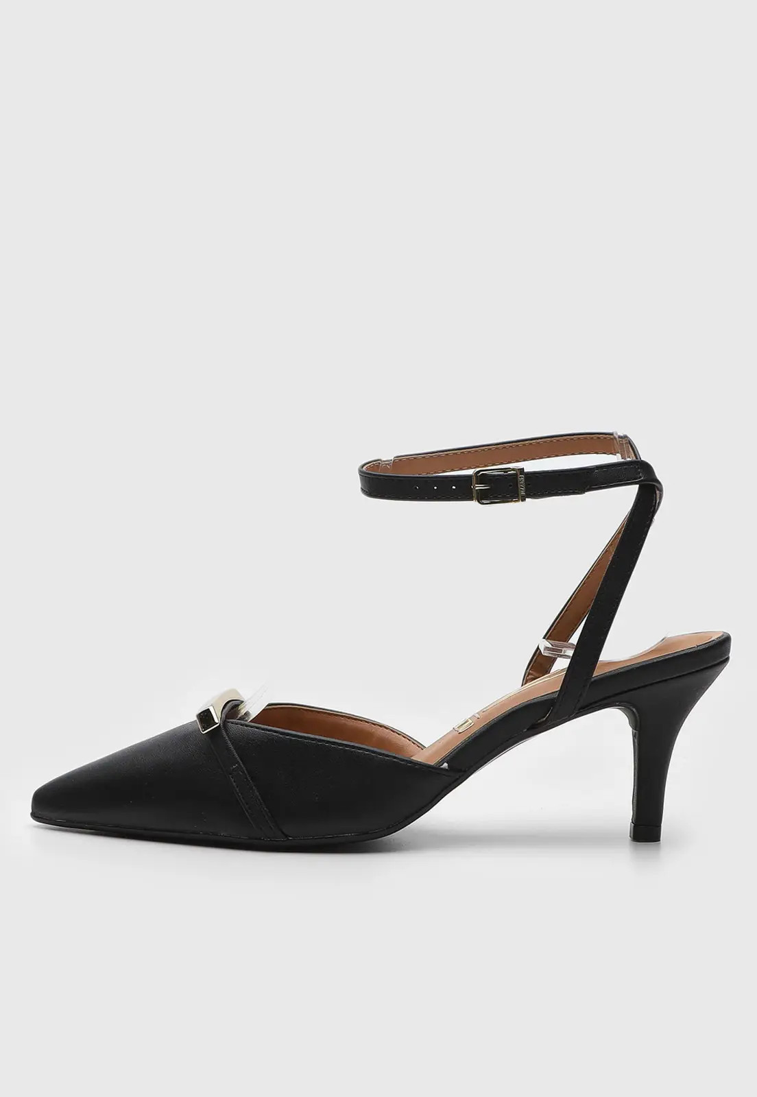 Scarpin Vizzano Médio Preto | Dafiti (BR)