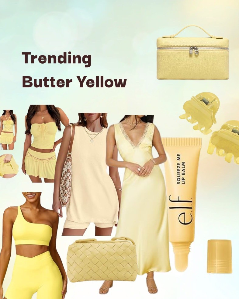 Butter yellow is having a moment this season— and I’m so here for it. It’s soft, fresh, and gives that effortless luxury vibe without trying too hard.

Whether it’s a dress, a bag, or home accents, this subtle pop of color feels like sunshine in the most elevated way. Think “quiet luxury meets spring glow.”

Saving everything butter yellow to my LTK—you’ll be obsessed too.

#ButterYellow #SpringTrends #QuietLuxury #LTKStyle #WestlakeVibes #ChicAndEffortless


#LTKParties #LTKFestival #LTKStyleTip