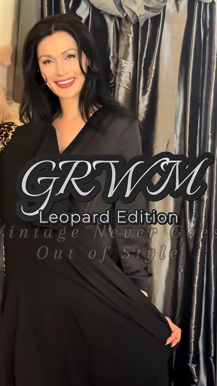GRWM in this classic little black dress with leopard trim — it’s all in the details, darling.
A subtle change can turn something simple into something unforgettable.

I’ve always loved styling and the power of a creative eye. The way you style a look makes all the difference — the right details can elevate a piece instantly.

A little black dress will forever be a favorite of mine because the possibilities are endless. So dare to be bold, have fun with your style… and tell me —
do you prefer classic black, or black with a bold twist? 💋

Dress @british_retro 
Belt @british_retro 
Stockings @secretsinlace 
Heels @maisonvalentino 
Earrings vintage 
Perfume @valentino.beauty 
Accessories @dior @cartier 

Video @sheknowsjacob 

#GRWM
#VintageStyle
#ClassicWithATwist
#LittleBlackDress
#TimelessFashion