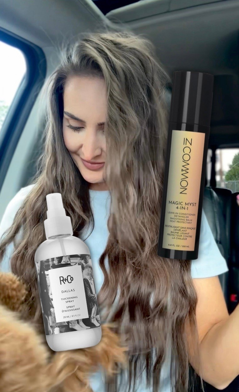 The only two hair products I swear by! In common: My detangler/heat protectant/ smoothing balm & leave in conditioner
R&Co is a thickening spray that gives me SO much volume! (My hair sits flat to my head without it)

#LTKBeauty #LTKSaleAlert #LTKselfcare