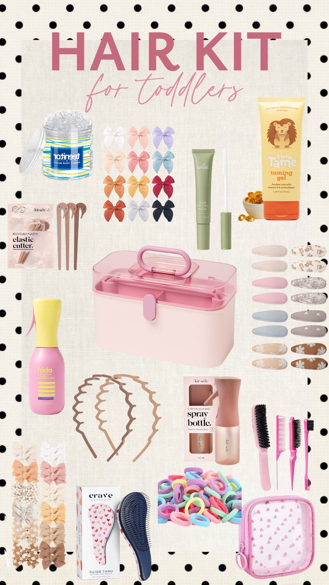 Toddler hair kit!