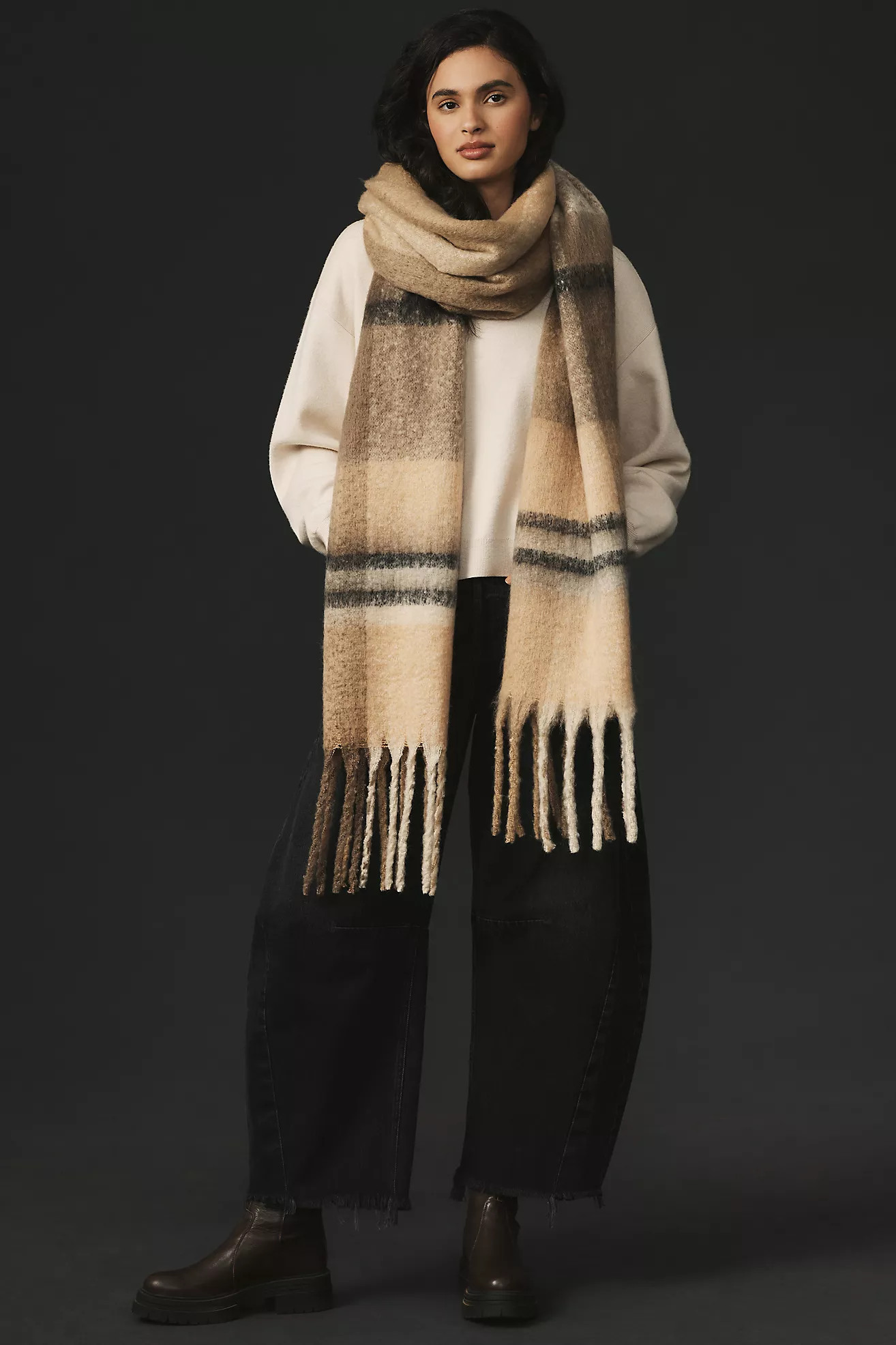 By Anthropologie Plaid Scarf | Anthropologie (US)