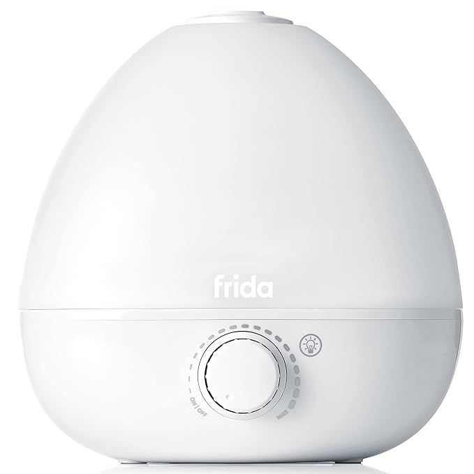 Frida Baby Fridababy 3-in-1 Humidifier with Diffuser and Nightlight, White 1 Count (Pack of 1) | Amazon (US)