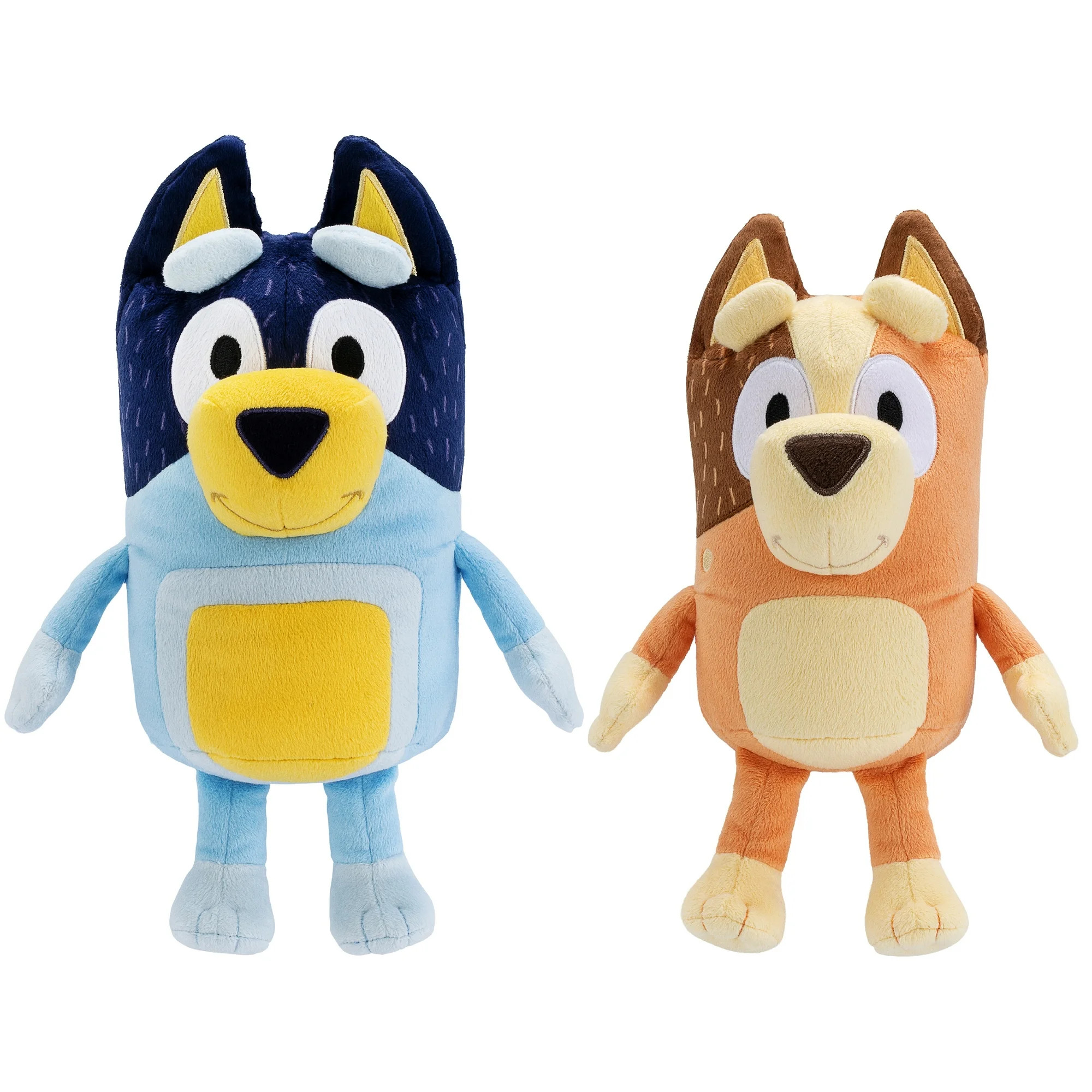 Bluey - 2 Pack Plush Bundle - Bandit 12" and Chilli 11" Dog Ages 3-8 Years | Walmart (US)