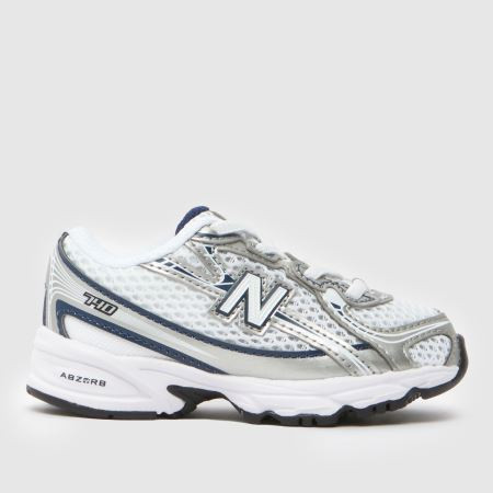 Kids Toddler White & Navy New Balance 740 Trainers | schuh | Schuh