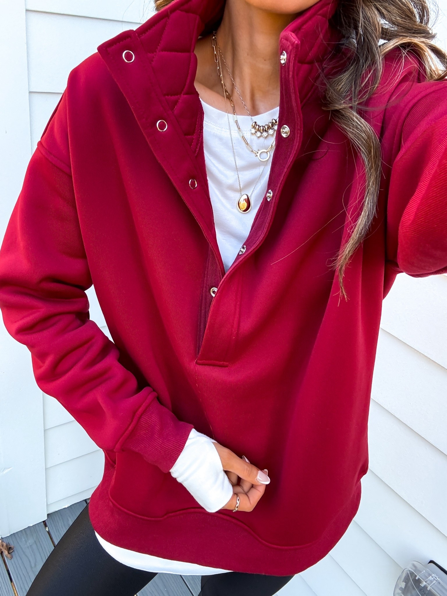 Wearing a small in burgundy 

#LTKFindsUnder50 #LTKGiftGuide #LTKHoliday