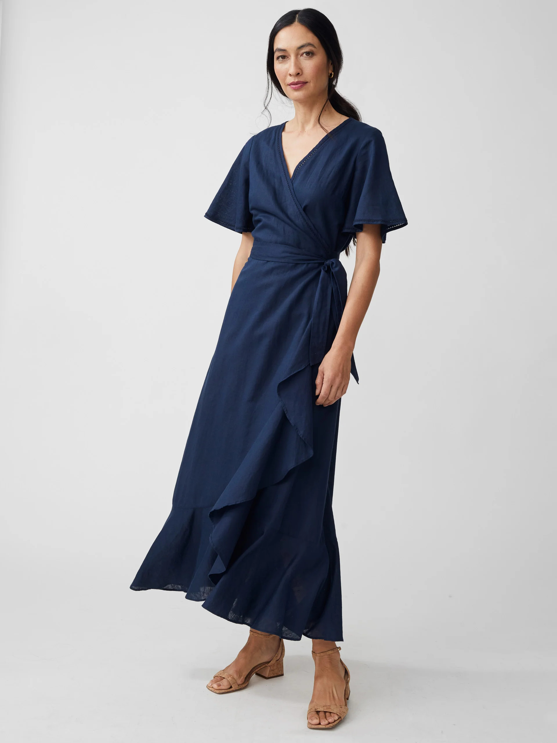Aurora Linen Dress | J.McLaughlin