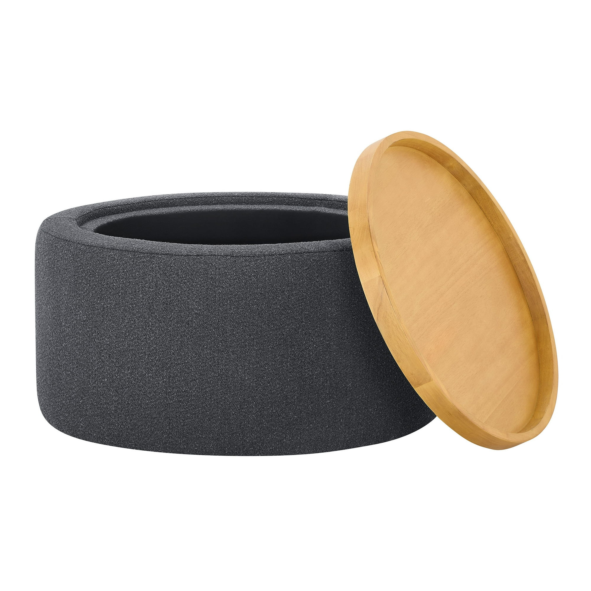 Beautiful Drew Stowaway Coffee Table with Storage by Drew Barrymore, Charcoal | Walmart (US)