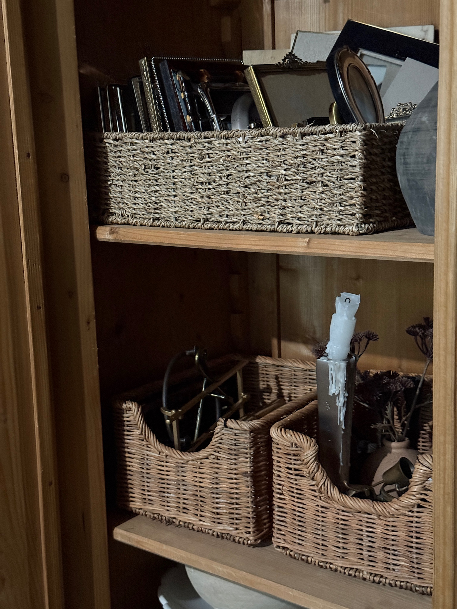 Wicker storage baskets 

#LTKdayinmylife #LTKOver40 #LTKHome