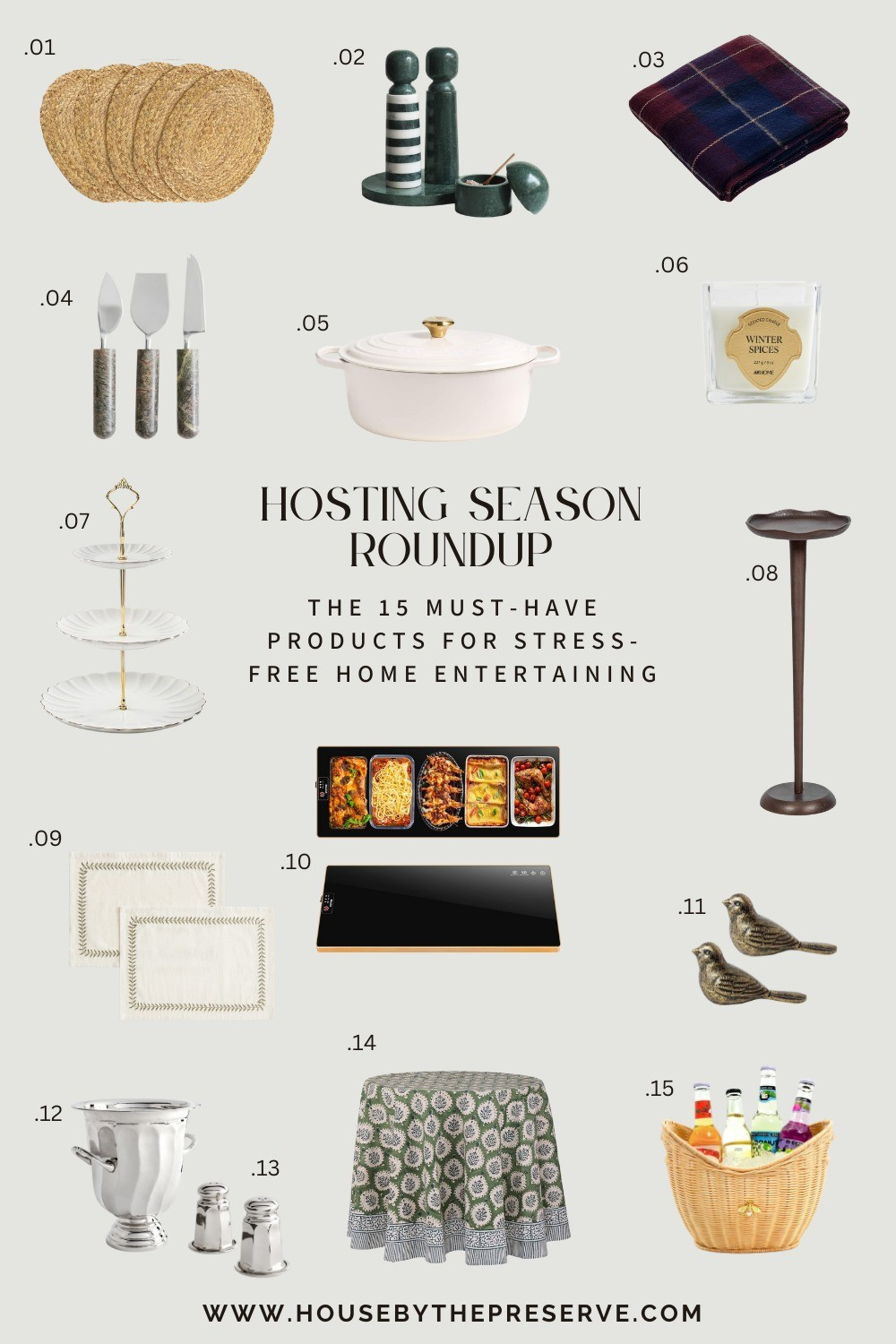 Forget the stress! Hosting season is here, and we've cracked the code to making it look effortless.​The secret? Having a few must-have tools that handle the details so you can enjoy your guests. From ambiance to appetizers, this roundup has everything you need for a truly seamless gathering.​​Which one is making your shopping cart first? 👇​#hostingseason #stressfreeentertaining #tablescape #hostingtips #homeessentials #dutchoven #warmingtray #liketkit

#LTKSeasonal #LTKHome