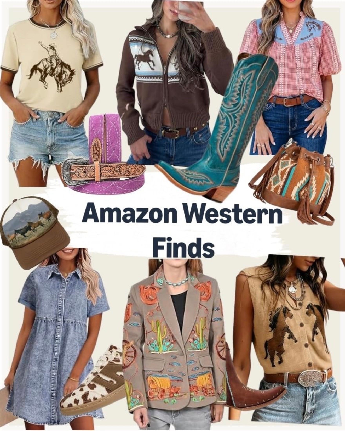 Western Fashion from
Amazon perfect for a country concert, rodeo or any fall Cowgirl event!
#LTKootd #LTKOver40
#LTKSeasonal

#LTKootd #LTKSaleAlert #LTKOver40