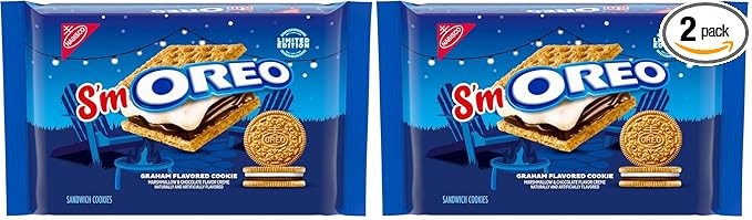 OREO S'mOREO Sandwich Cookies, Limited Edition, 10.68 oz (Pack of 2) | Amazon (US)
