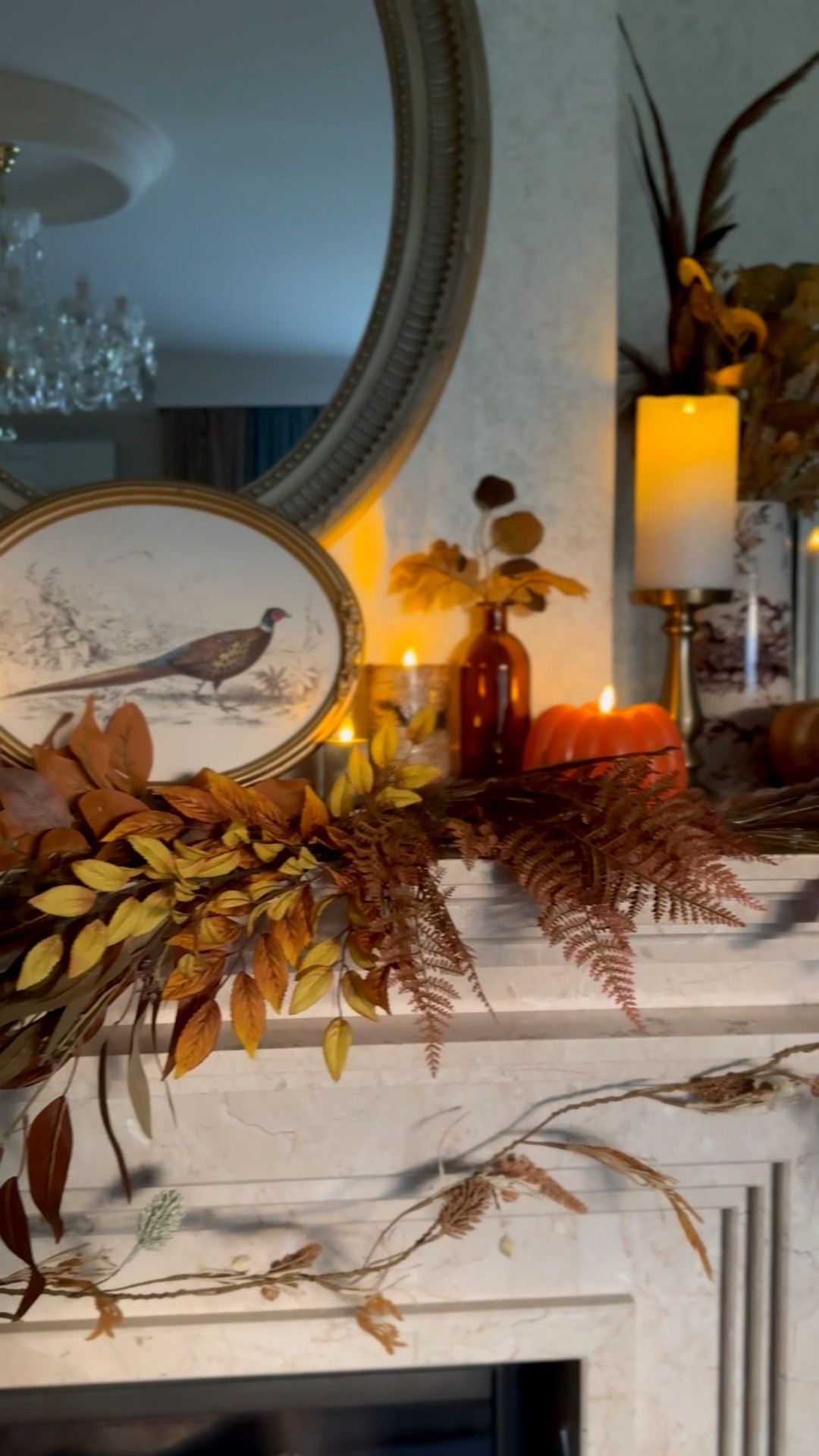 Cozy fall home decor, living room mantel, pumpkin candle

#LTKHome #LTKSeasonal #LTKSaleAlert