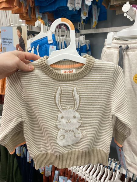 Cat & Jack baby and toddler bunny sweater | baby Easter outfit | toddler Easter outfit | bunny sweater | bunny shirt | Easter clothes | spring outfits | target find | target style | cat and jack baby 

#LTKfamily #LTKSeasonal #LTKbaby