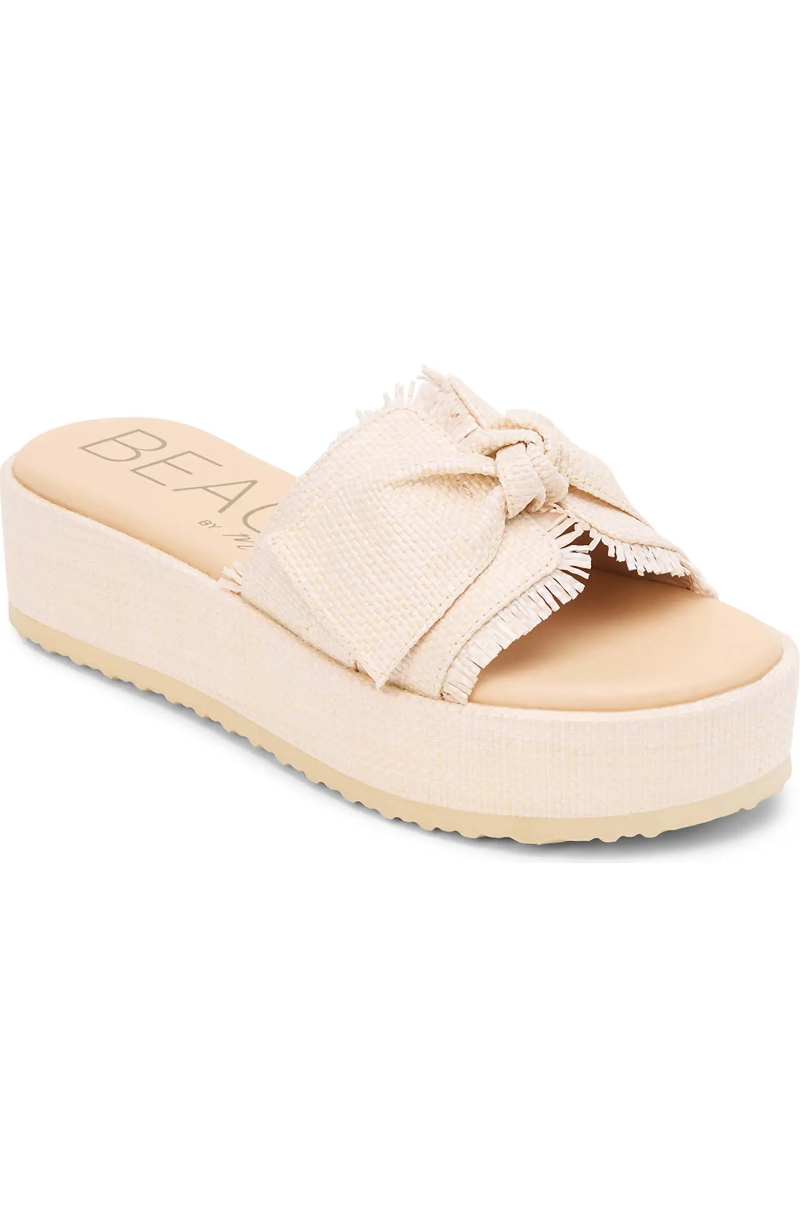 BEACH BY MATISSE Sunda Platform Slide Sandal (Women) | Nordstrom | Nordstrom