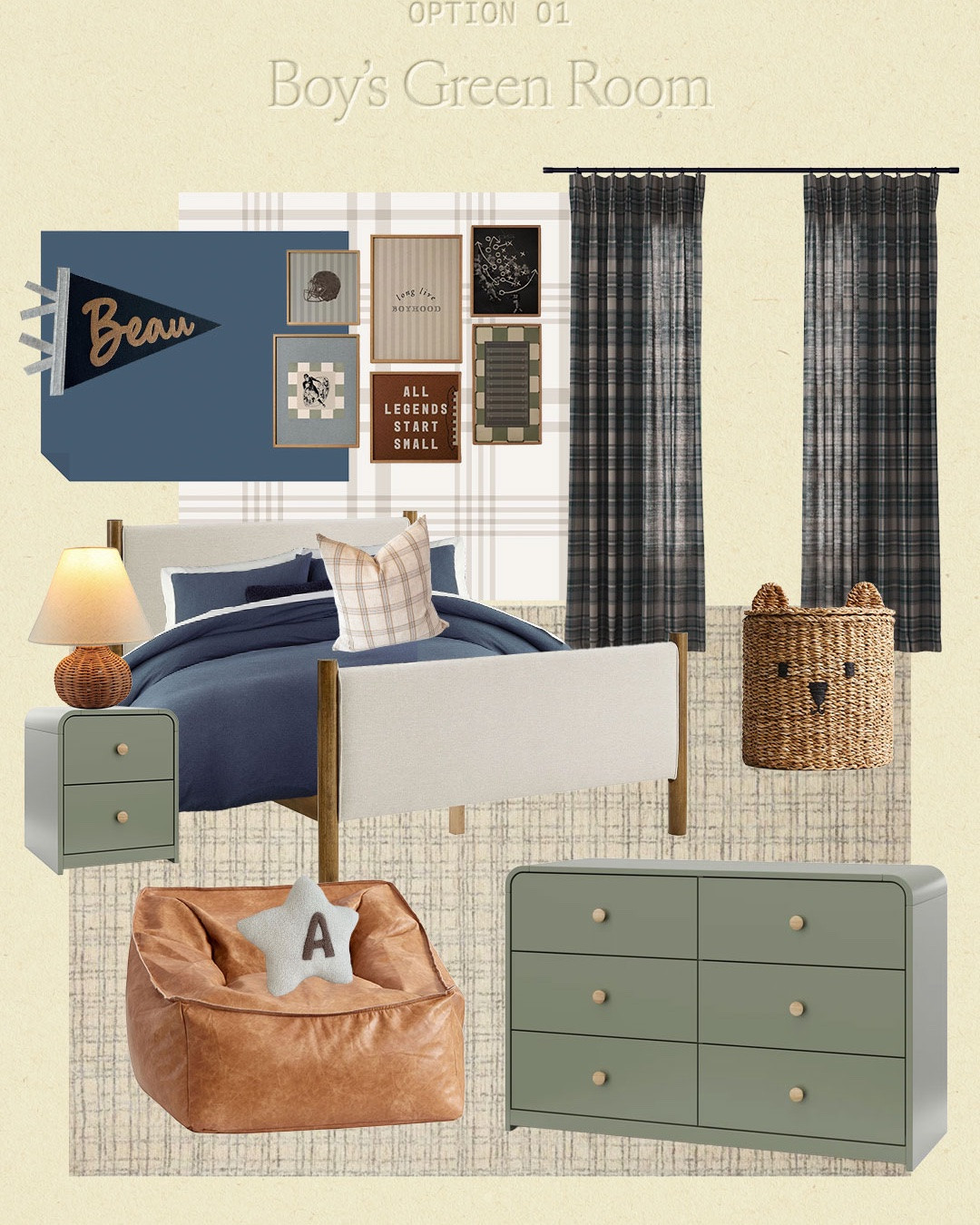 Our very first moodboard giveaway project, finally shared! 🤎 Team green or team blue? 💚💙 Shop the details here!

#LTKcanada #LTKkids #LTKhome