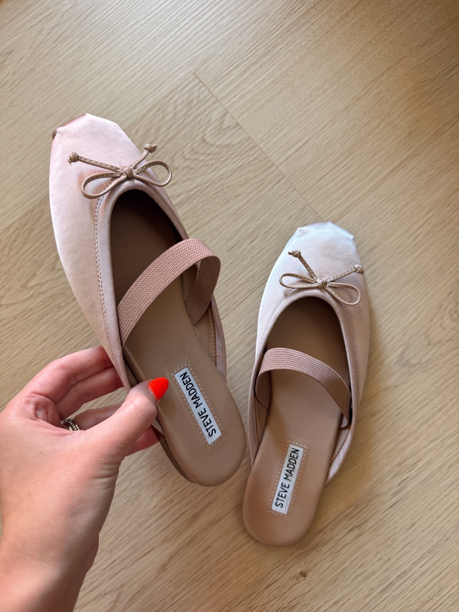 Currently trending 🩰 the cutest and comfiest little ballet slides! 

@Steve Madden US ballet flats, Steve Madden, shoe crush

#LTKdayinmylife #LTKootd #LTKSeasonal