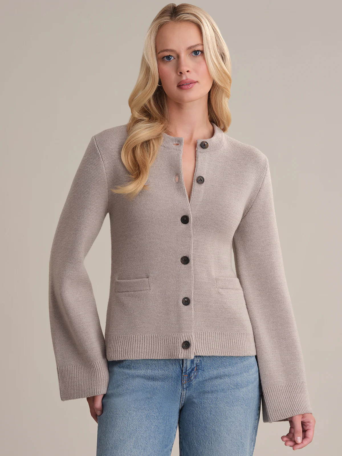 Catherine: Wool Cardigan | 525 America
