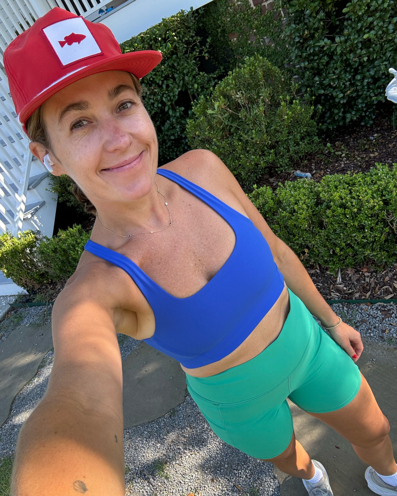 Perfect sports bra and shorts for a long run in the Charleston heat!

#LTKActive #LTKSeasonal #LTKFitness