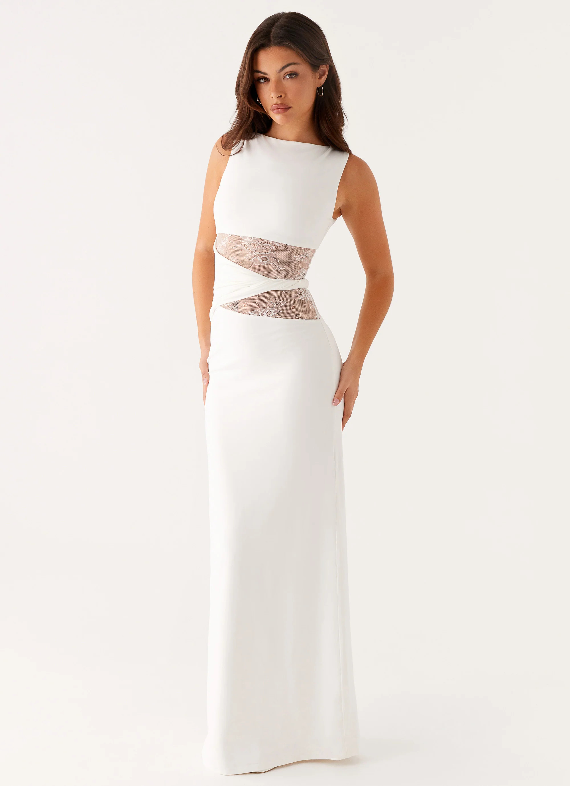 Karma Maxi Dress - White | Peppermayo (Global)