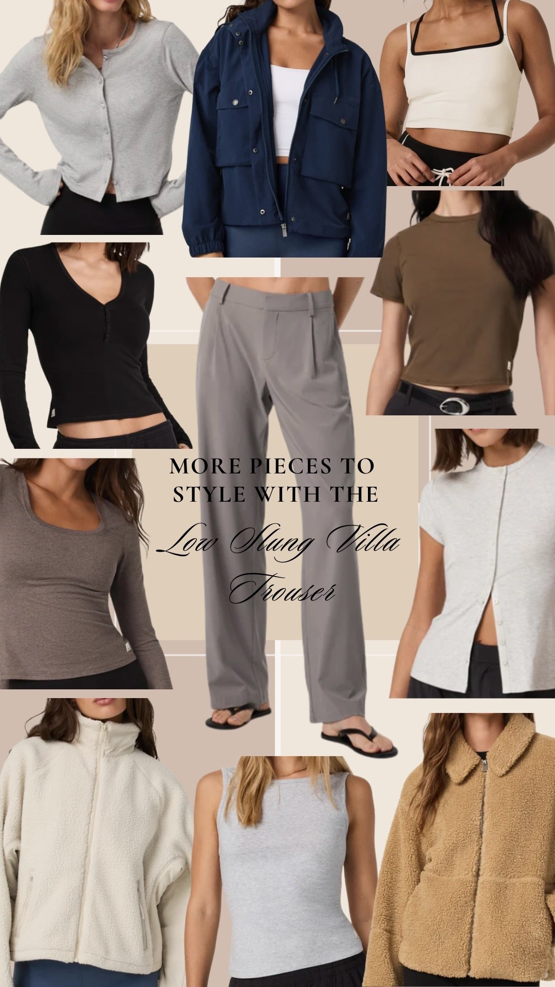 New trousers I got that can be styled so many ways for different occasions! Picked some other pieces I'm eyeing that would be perfect styled together.



#LTKStyleTip