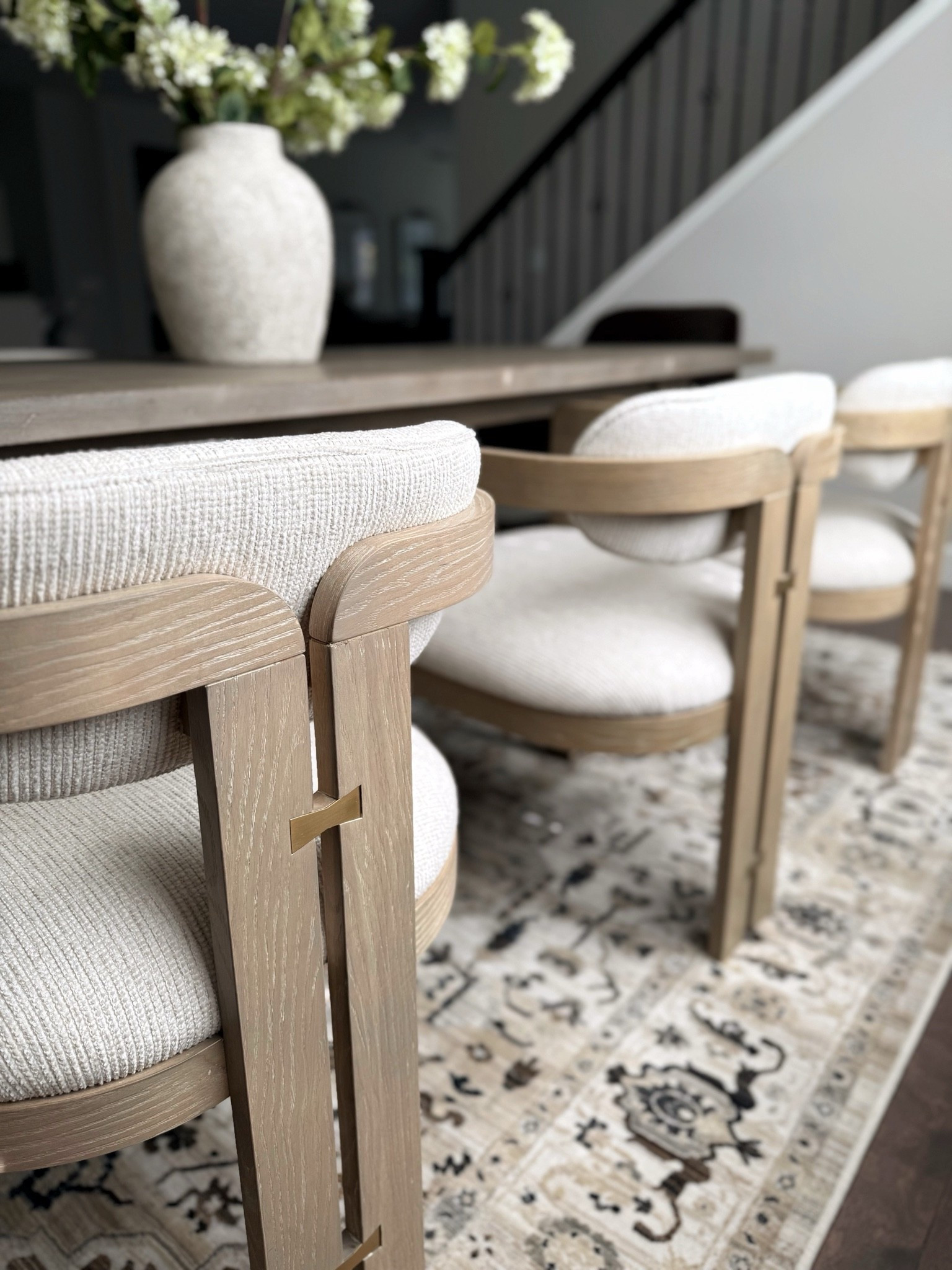 Affordable dining chairs and counter stools | arhaus dupe | designer look for less

#LTKHome #LTKSaleAlert