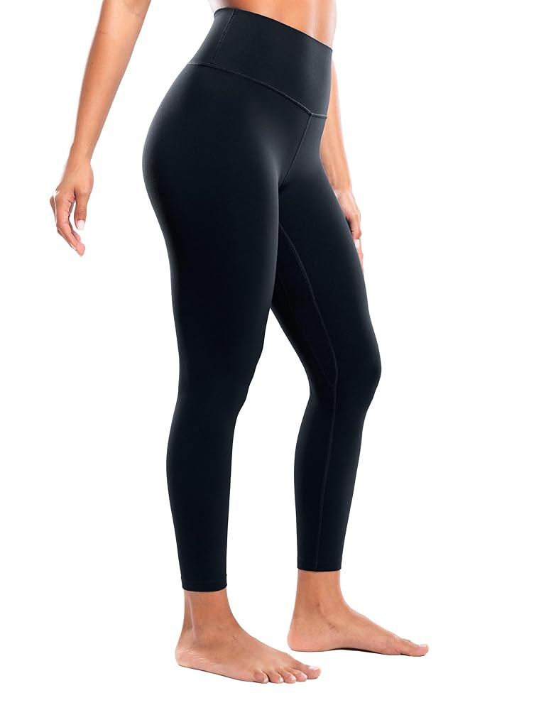 Workout Leggings for Women Yoga Pants High Waisted Athletic Tights Silky Feel Soft 25" /28" Gym A... | Amazon (US)