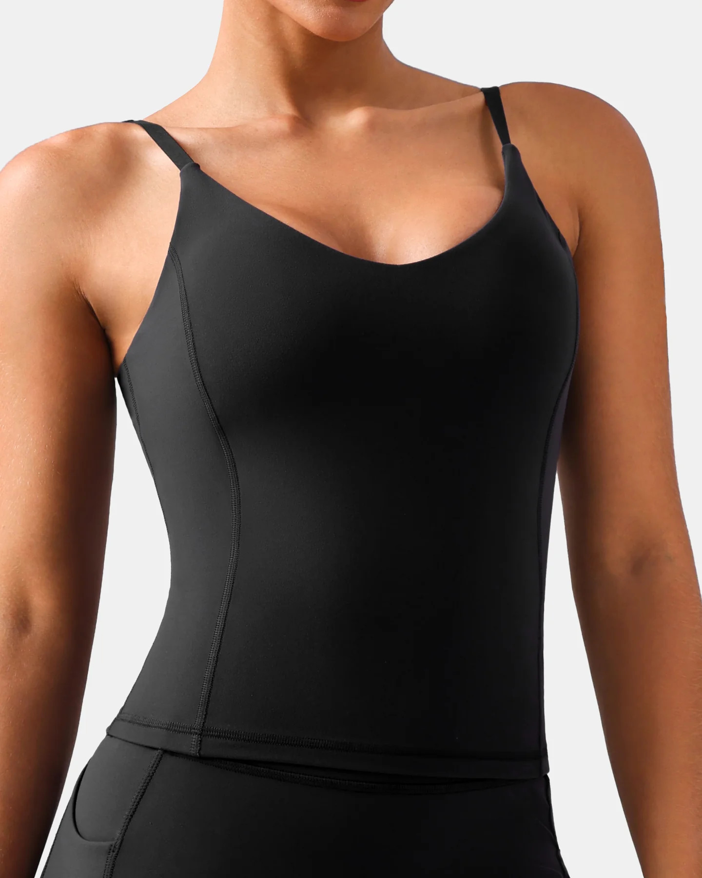 Dreamlux V-Neck U-Back Cami w/ Adjustable Straps | Colorfulkoala Affiliate Program